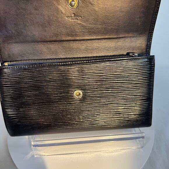 LV Epi leather long wallet - black - Picture 3 of 5